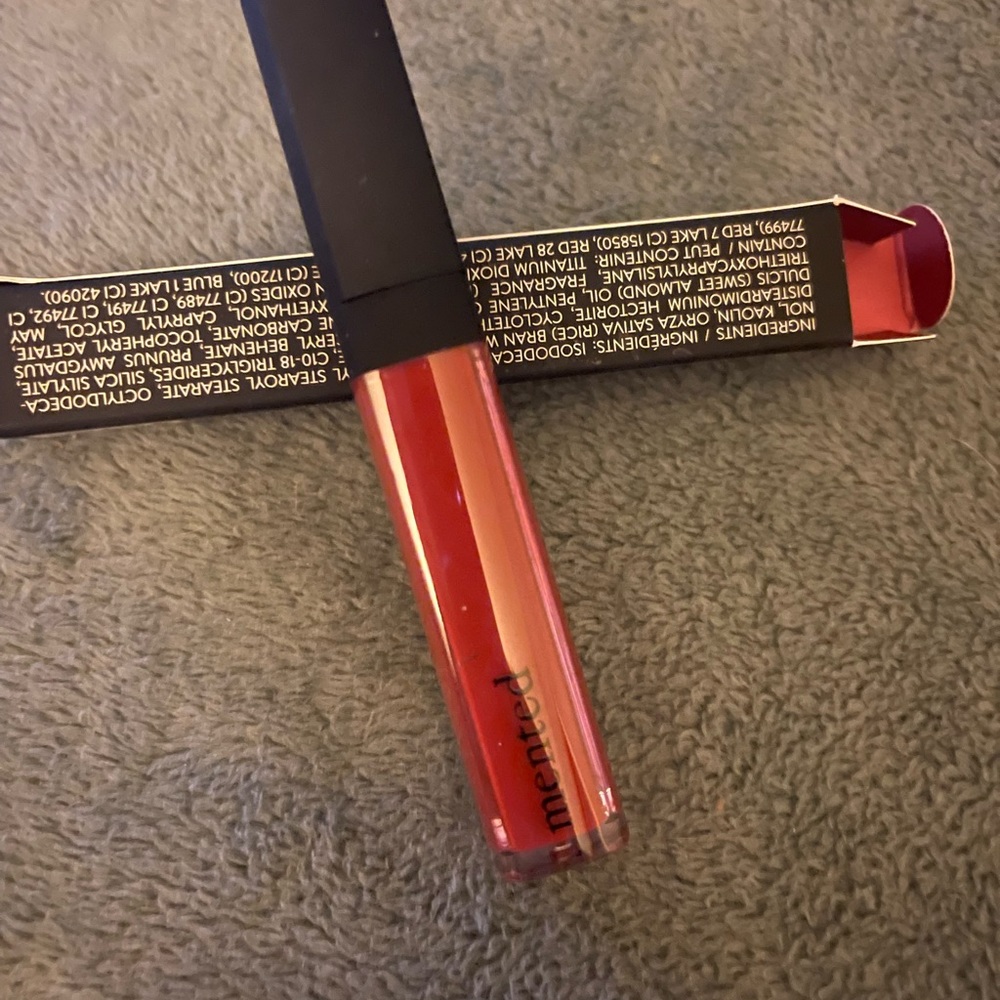Mented blood orange liquid lipstick